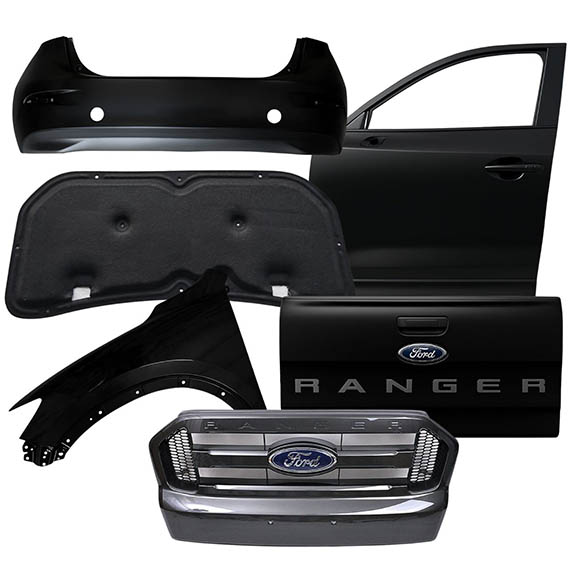 Exterior (Bumper, Fenders, Grille, Bonnet, Boot)